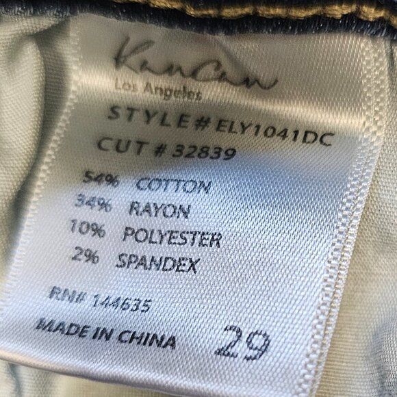 KanCan Bootcut Mid Rise Jeans- 29 - Picture 3 of 7